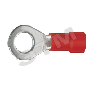 Кольцевой изолир. наконечник 0,5-1,0мм2 под винт М3,5 (красн.)
