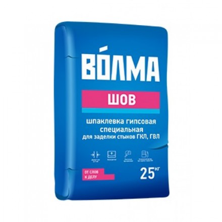 Шпатлевка Волма Шов, 25кг